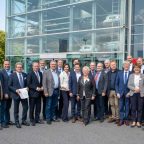 Hochkarätige Delegation aus Hannover im H2-Anwenderzentrum Herten